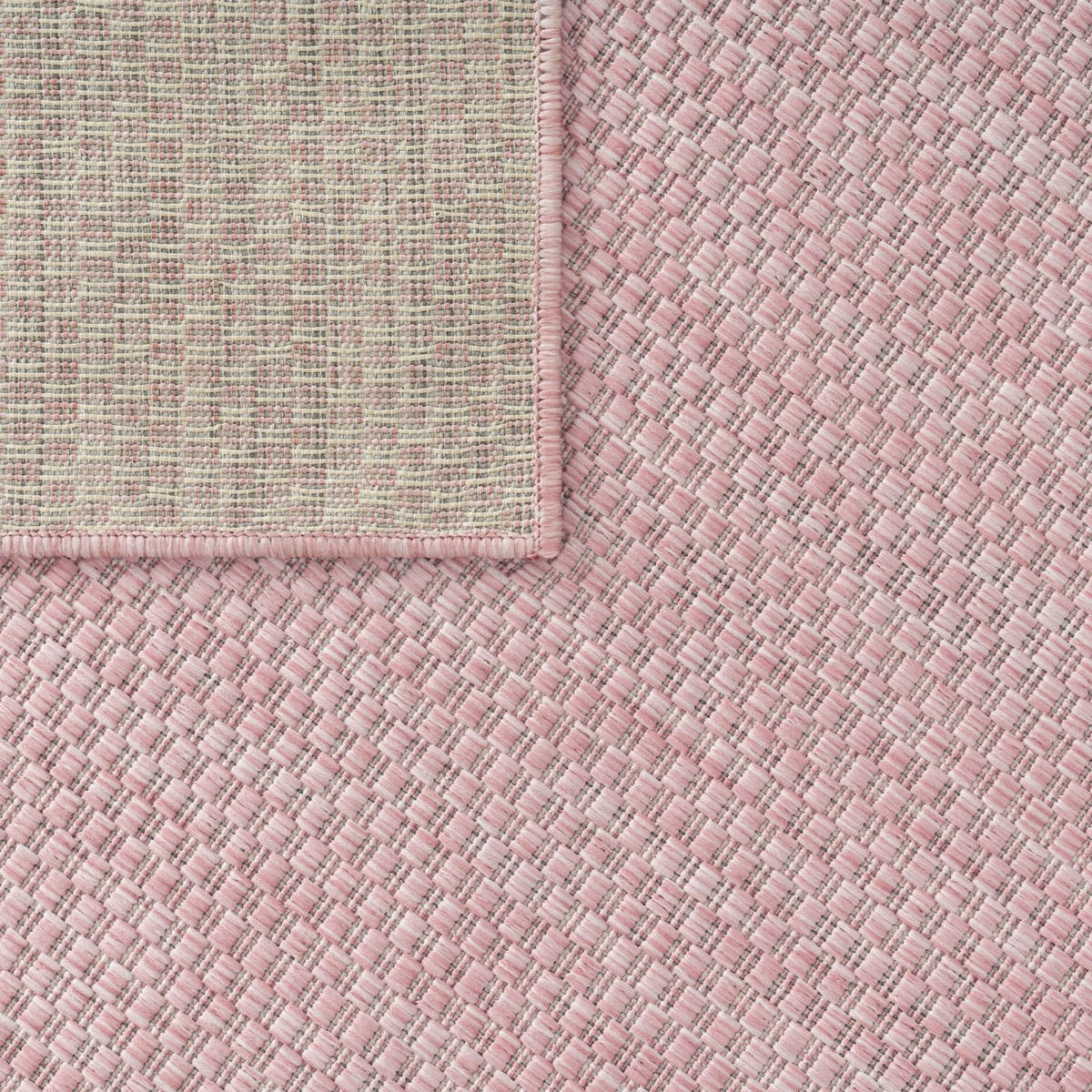 OUTDOORTEPPICH Rosa 60 x 100 cm - Rosa, Kunststoff (60/100cm) - TT Home
