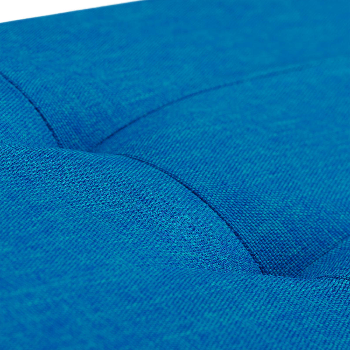 FALTBARE Sitzbank - Blau, Holzwerkstoff/Textil (38/38/76cm) - Relaxdays