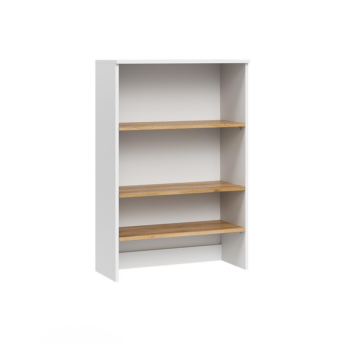 BADSCHRANK Viktor Weiß/Artisan 68 x 100.4 cm mit offenen Regalen - Weiß, Holzwerkstoff (68/100.4/29cm) - Vicco