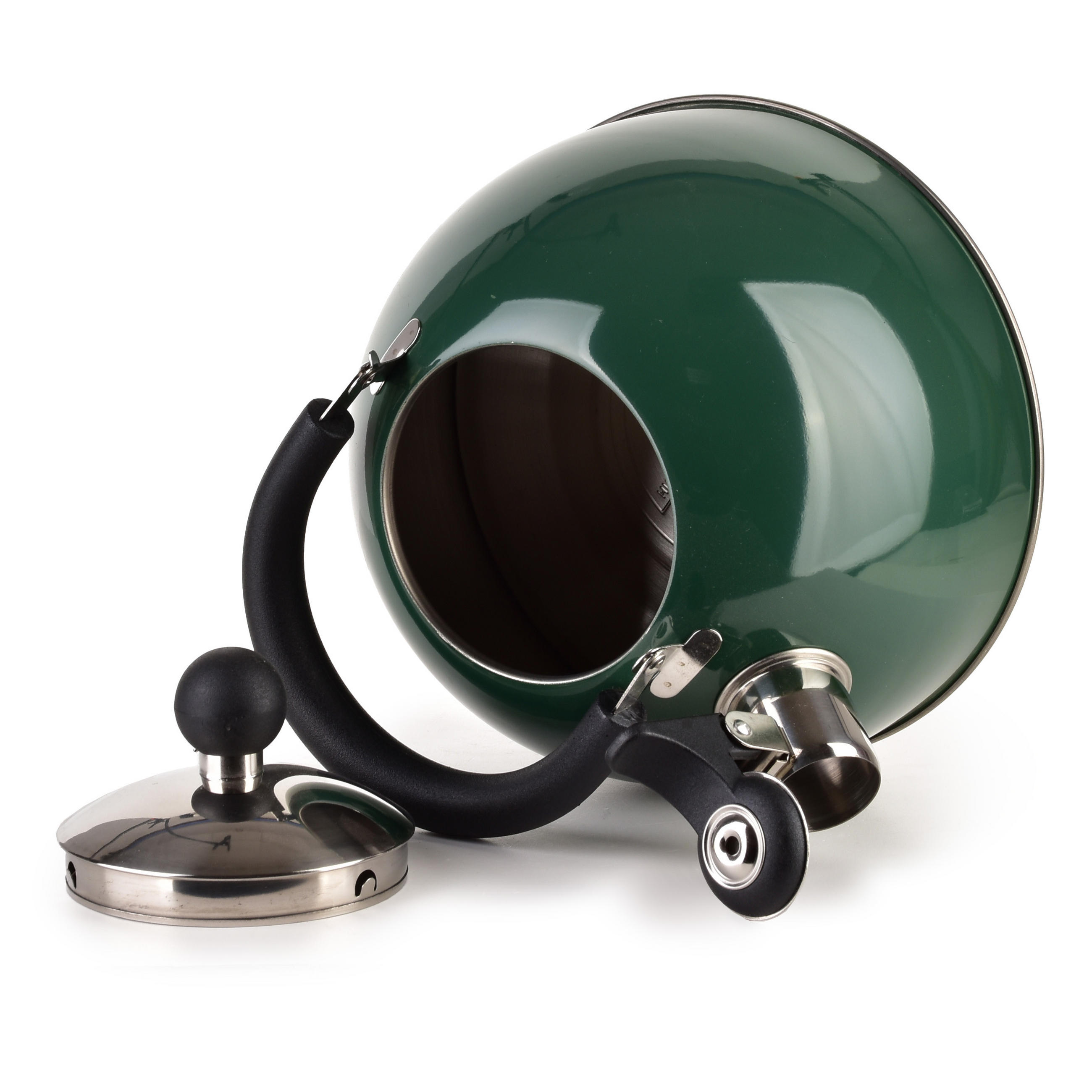 WASSERKESSEL Liam Grün 18/18/16 cm Metall - Grün, Metall (18cm) - Mondex