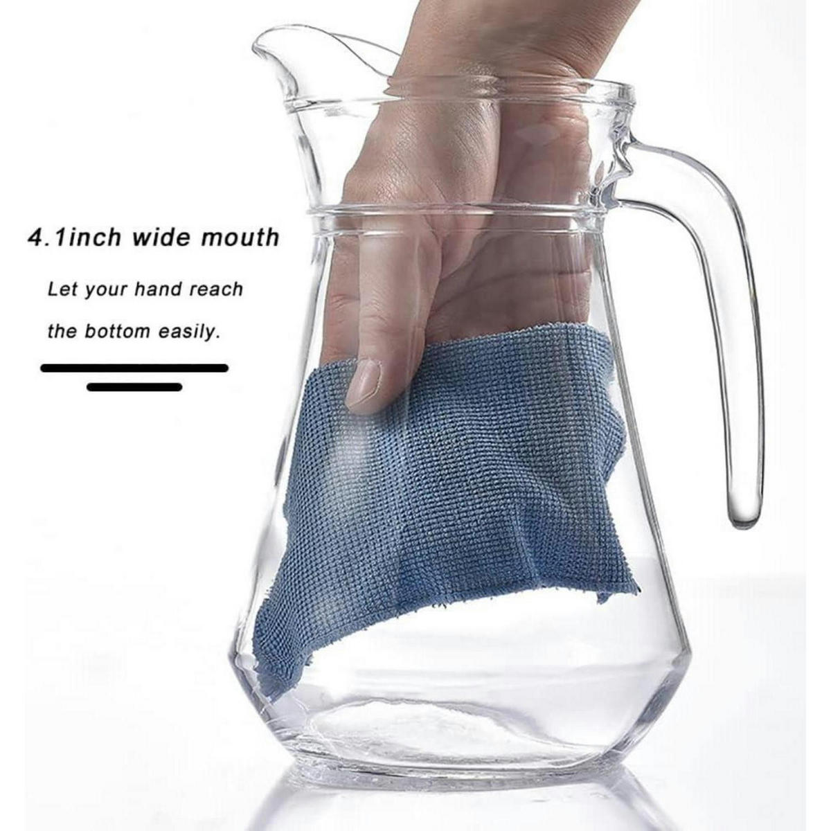 KRUG 2 L 2-teiliges Set - Transparent, Kunststoff (10.4/10.4cm)