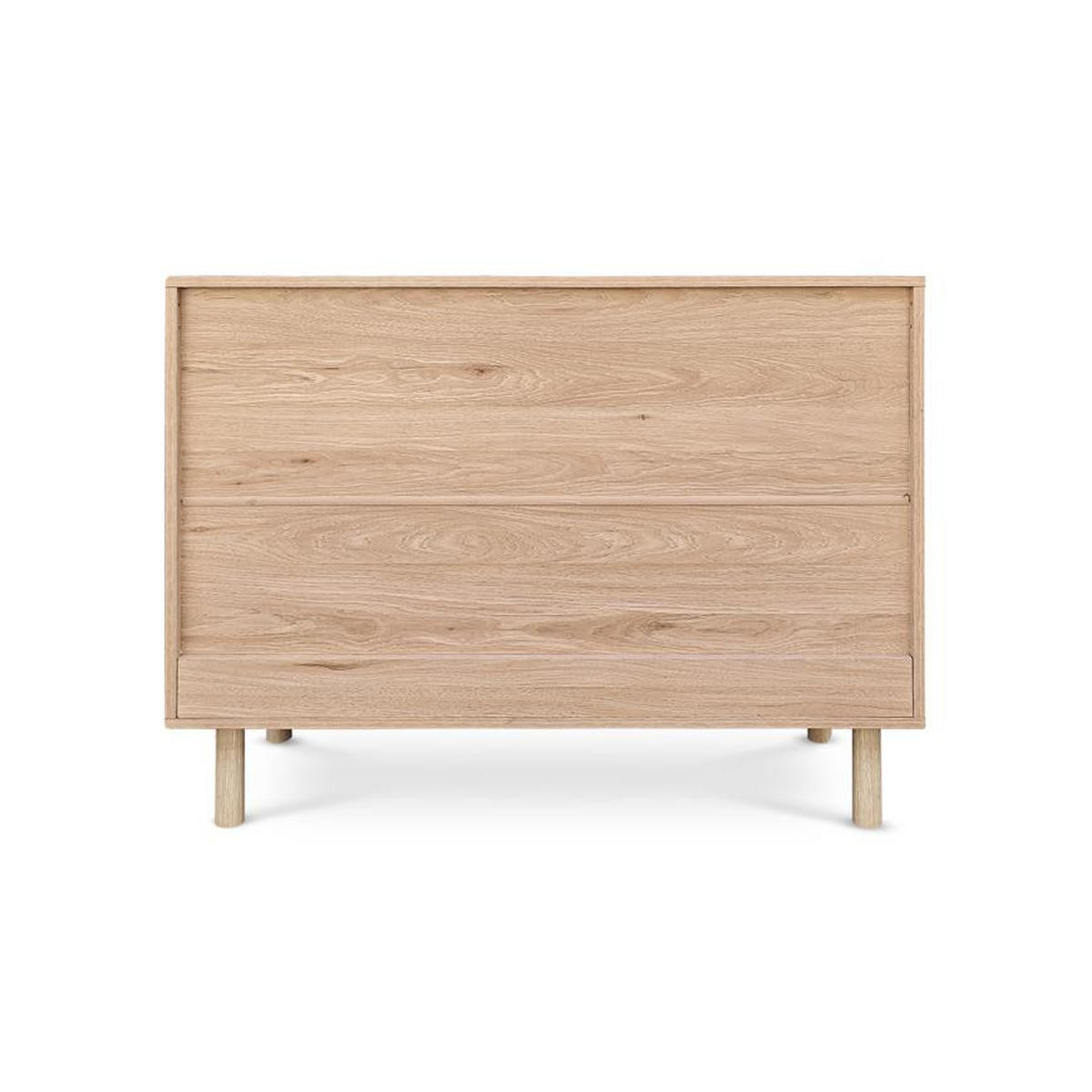 SIDEBOARD Skandinavisches mit 2 Türen, 100 cm, Eichenoptik - SOAN - Beige, Holzwerkstoff/Metall (100/78/40cm) - Sicaan