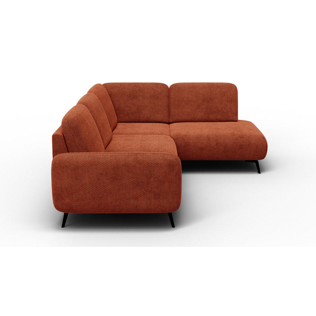 Thumbnail - Courtois Laville Ecksofa, Dunkelorange, Textil, 5-Sitzer, 271x190 cm, Wohnzimmer, Sofas & Couches, Wohnlandschaften, Eck...