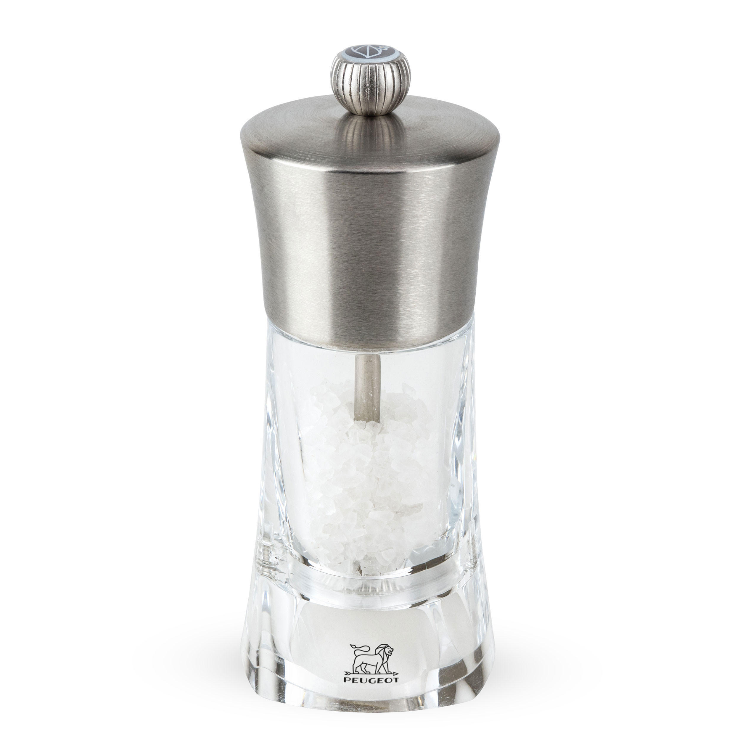Peugeot Salzmühle Transparent 7x14x7 cm