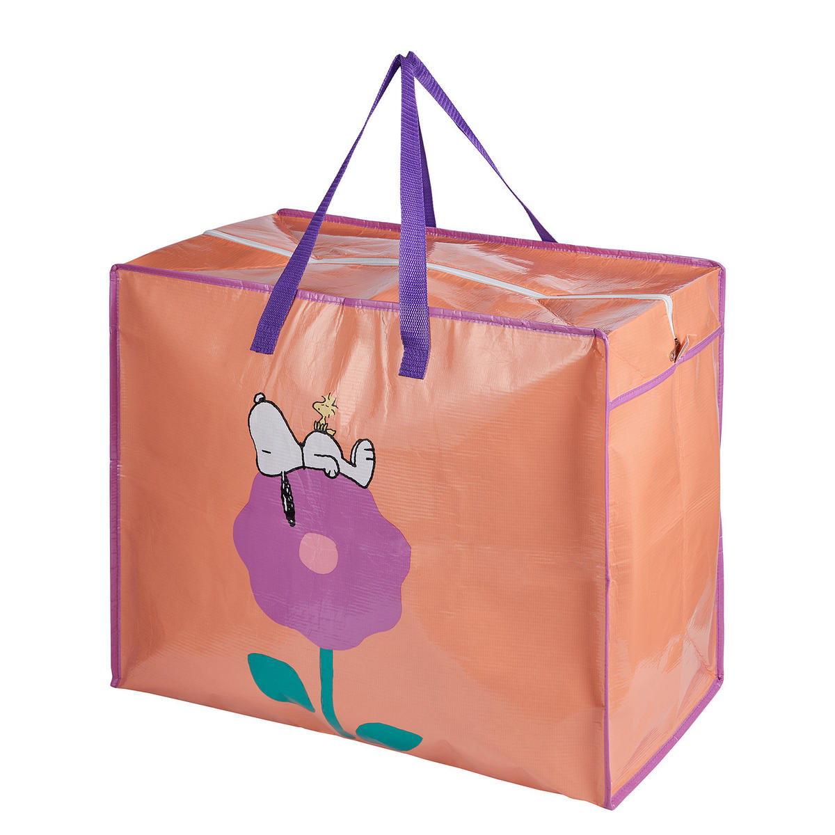 JUNBOBAG Bag Attack mit Snoopy - Orange, Kunststoff (55/28/48cm) - Butlers