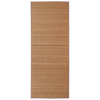 TEPPICH Rechteckig 150/200 cm aus Bambus Braun - Braun, Naturmaterialen/Holz (150/200cm) - vidaXL
