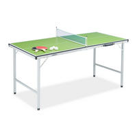 TISCHTENNISPLATTE - Multicolor, Holzwerkstoff/Metall (70/150cm) - Relaxdays
