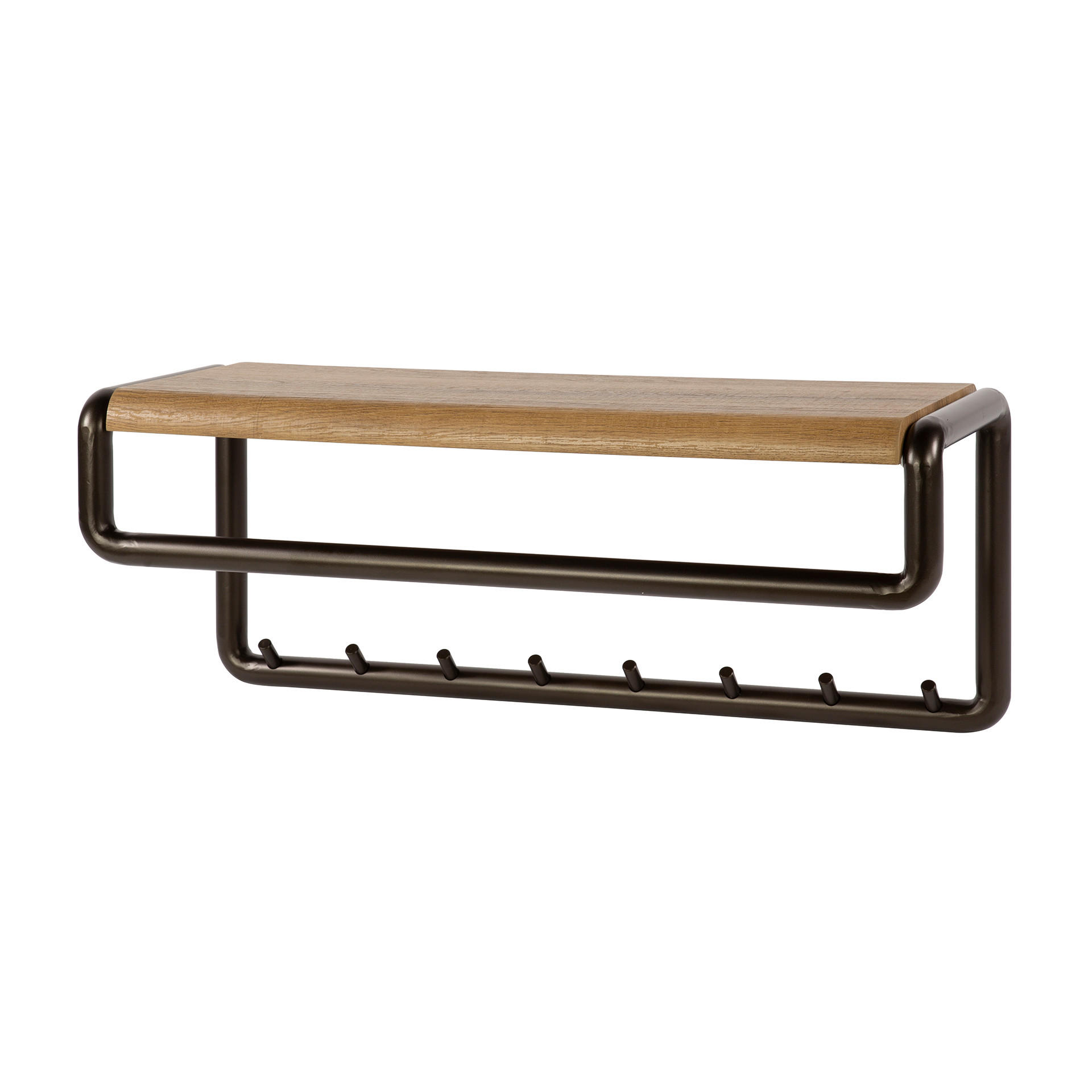 Hoyz Collection Garderobe Braun 80x33x30 cm
