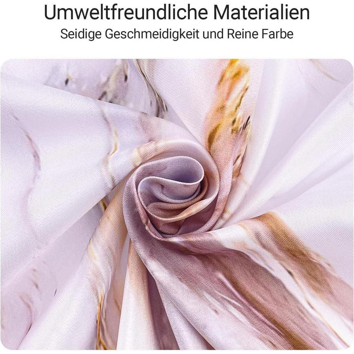 DUSCHVORHANG Marmoroptik 180 x 200 cm Textil Wasserabweisend Waschbar - Multicolor, Textil (180/200cm)