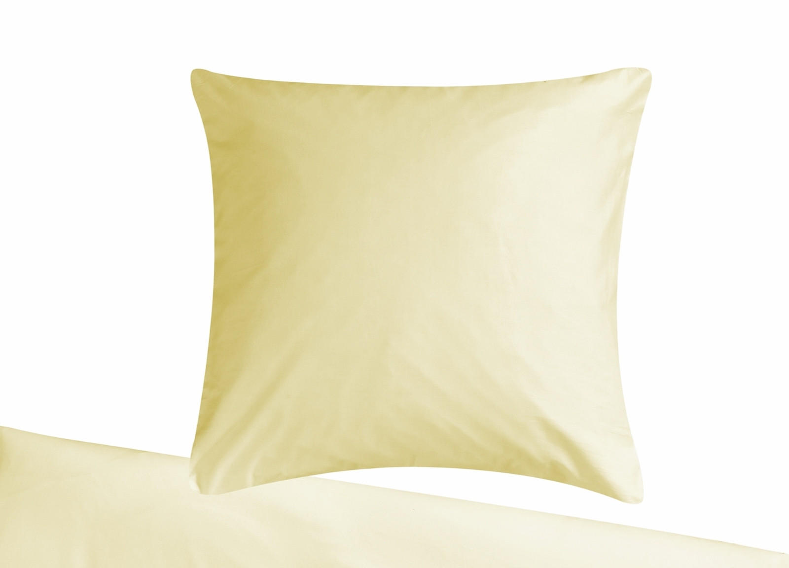 BETTWÄSCHE Biber 200x220 Creme Uni - Winter Bettbezug aus 100% Baumwolle - Creme, Textil (200/220cm) - Carpe Sonno
