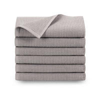 HANDTÜCHER, 6er-Set, 50x70 cm, 100% Baumwolle, Grau - Grau, Textil (50/70cm) - Zollner