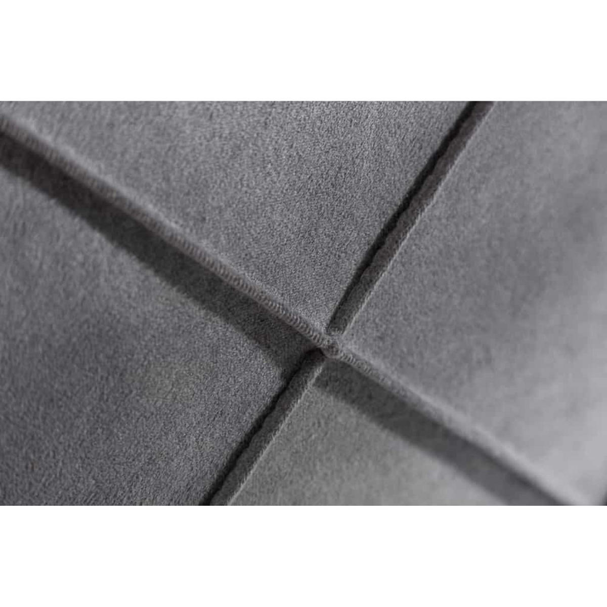 BIGSOFA INKL. KISSEN DECADENCIA Samt Silbergrau 320 cm - Silberfarben/Grau, Kunststoff/Textil (320/90/110cm) - riess-ambiente