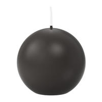 KUGELKERZEN Grau Ø 6 cm, 16 Stück - Grau, Paraffin (6/6/6cm) - Wiedemann Kerzen