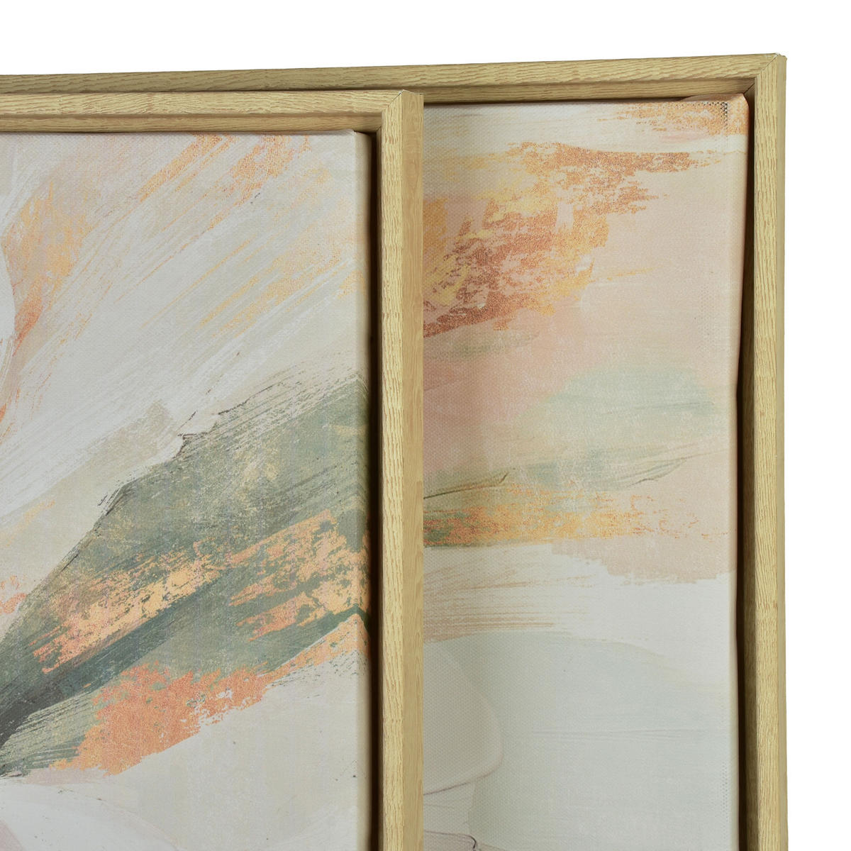 BILD Inga 2er Set 60/3/60 cm Kunstoff - Beige, Kunststoff (60/60cm) - Mondex