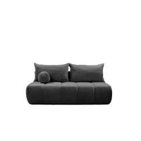 SCHLAFSOFA Anzia - Anthrazit, Holzwerkstoff/Textil (205/97/85cm) - Fun Möbel