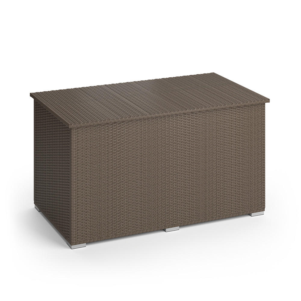 KISSENBOX Braun 146 x 80 cm - Braun, Kunststoff (146/80/83cm) - OK-Living