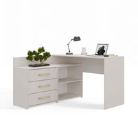 SCHREIBTISCH Kaschmir Beige 120/76/50 - Kaschmir, Holzwerkstoff (50/120/76cm) - RAUMHIRSCH FURNITURE
