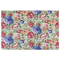 TEPPICH geflochten Farwan 300/200 cm - Multicolor, Textil (200/300cm) - Beliani