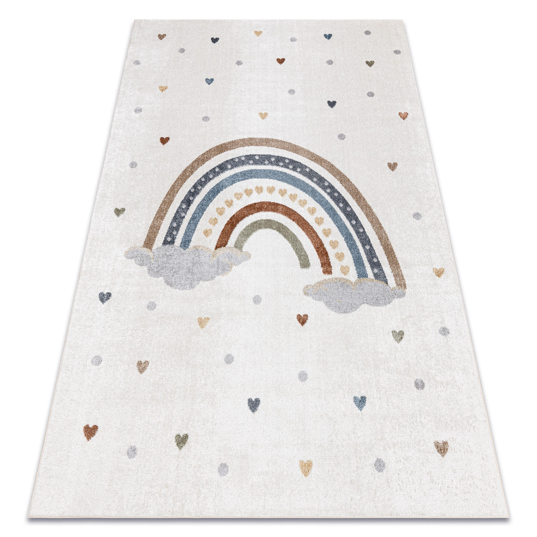TEPPICH Bono 120/170 cm - Creme, Textil (120/170cm) - rugsX
