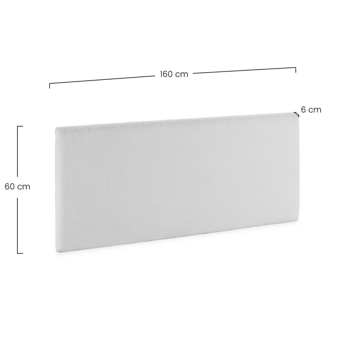 KOPFTEIL Niebla 160x60 cm Beige - Beige, Textil (6/160/160cm) - VS Venta-stock