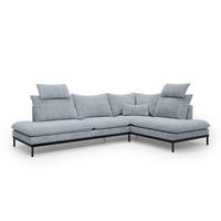 ECKSOFA Leafy Multicolor 293 cm - Multicolor, Textil (293/90/198cm) - Pillovely