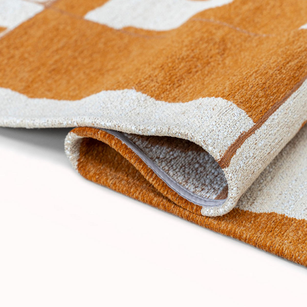 TEPPICH Curry Craft Papercut 200/280 cm - Gelb, Kunststoff/Textil (200/280cm) - Louis De Poortere