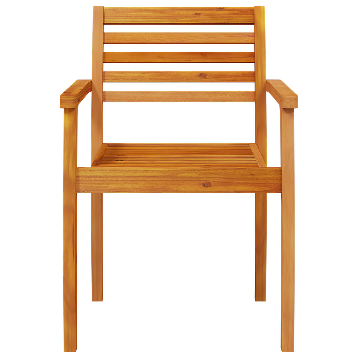 GARTENTISCH Tischvin 85/75/85 cm - Hellbraun, Naturmaterialien (85/85/75cm) - ZMH