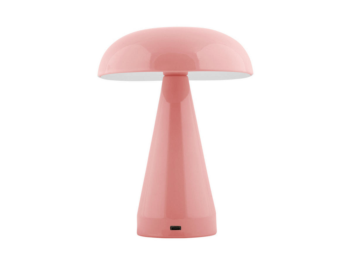 TISCHLAMPE Rachel LED 15.5/15.5/20.5 cm - Pink, Metall (15.5/15.5/20.5cm) - Leitmotiv