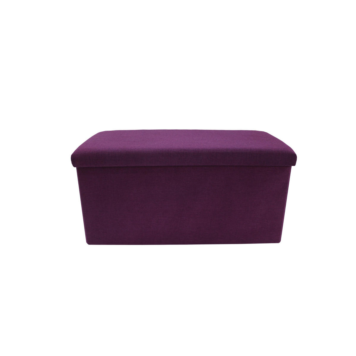 FUSSHOCKER Lila 38/76/38 cm - Lila, Textil (38/38/76cm) - Mobili Rebecca