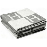 WOHNZIMMERDECKE - 130 x 180 cm - Hellgrau - Hellgrau, Textil (130/180cm)