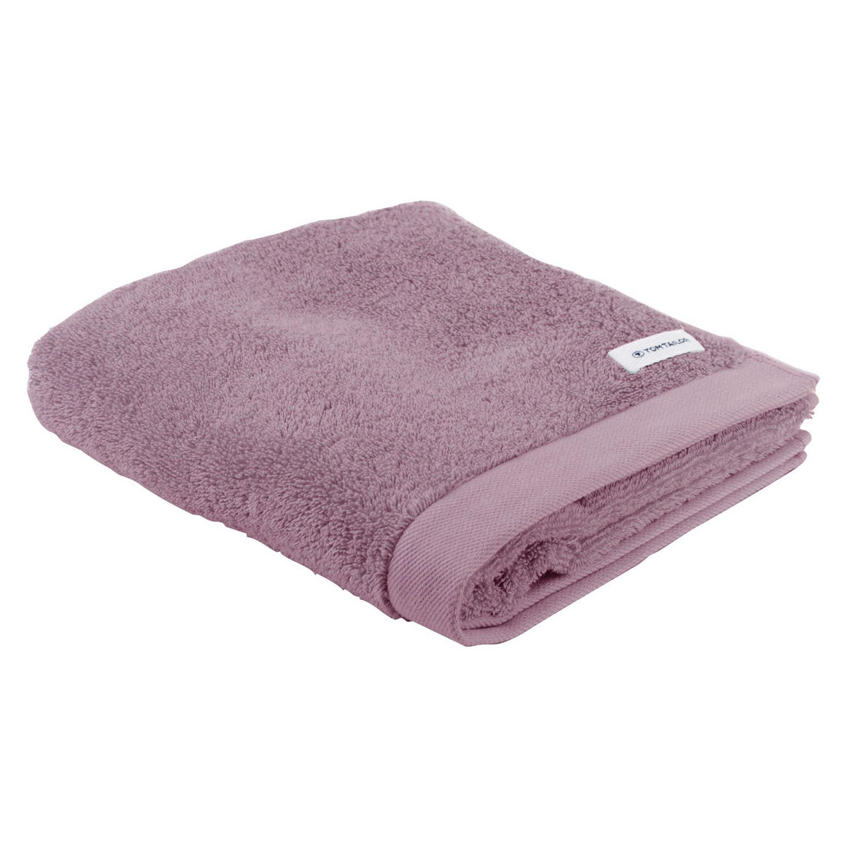 HANDTUCH-SET Color Bath, 12-tlg. Mauve 100% Baumwolle - Mauve, Naturmaterialien (60/120cm) - Tom Tailor