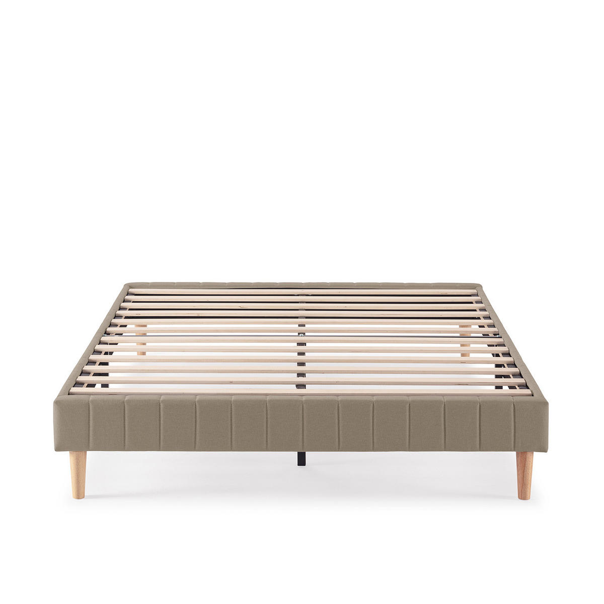 POLSTERBETT 140x200 cm Eris, Beige - Beige, Textil (202/142/30cm) - VS Venta-stock