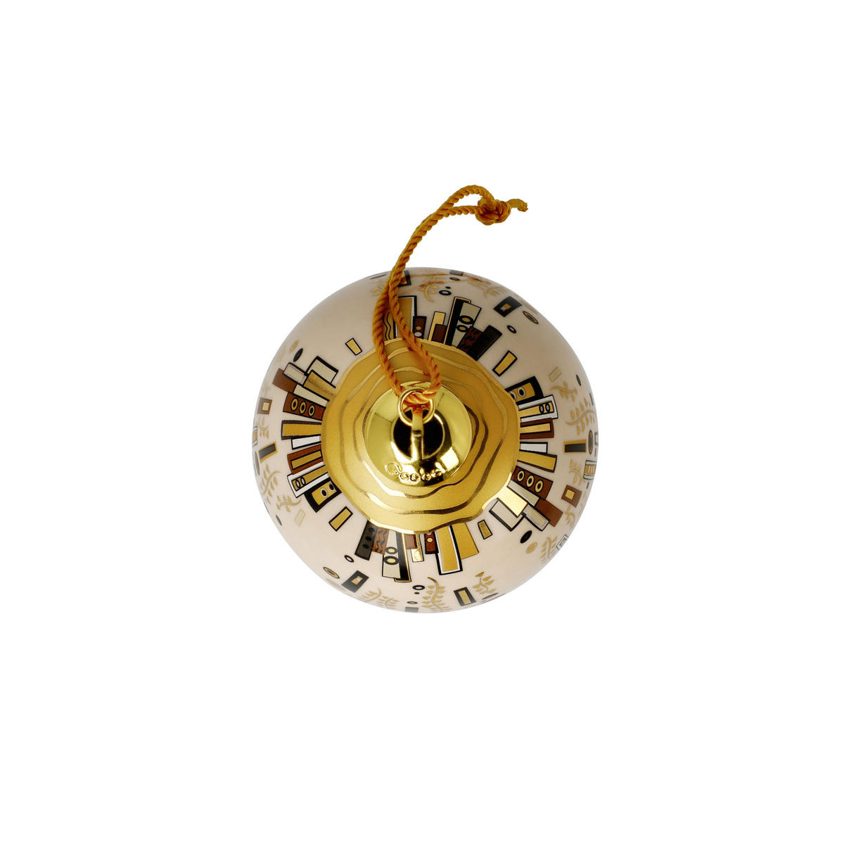 CHRISTBAUMKUGEL Gustav Klimt - Ornamente, Porzellan, Bunt, 7.5 cm - Multicolor, Keramik (7.5/7.5/7.5cm) - Goebel