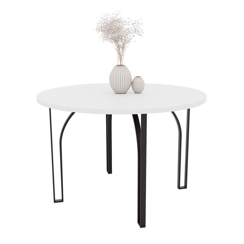 Idohome Ausziehtisch Weiß 100x76x100 cm