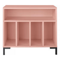 SCHRANK für Schallplatten rosa BOWIE - Pink, Holzwerkstoff (40/63/70cm) - RNT By Really Nice Things