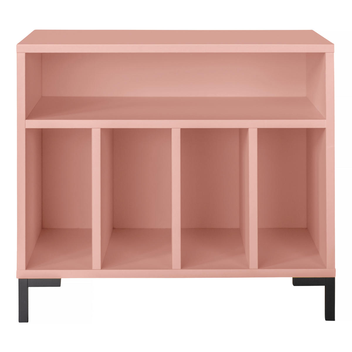 SCHRANK für Schallplatten rosa BOWIE - Pink, Holzwerkstoff (40/63/70cm) - RNT By Really Nice Things