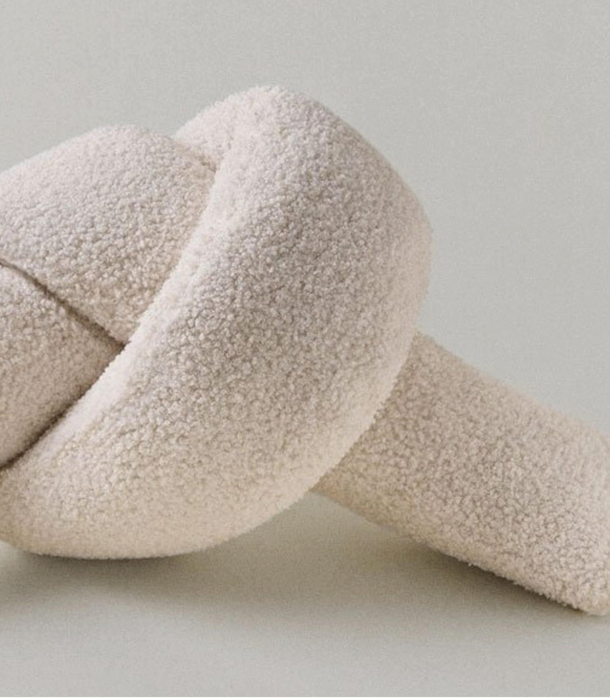 ZIERKISSEN Soft. Knopf. Beige - Beige, Textil (25/55cm) - SOWL