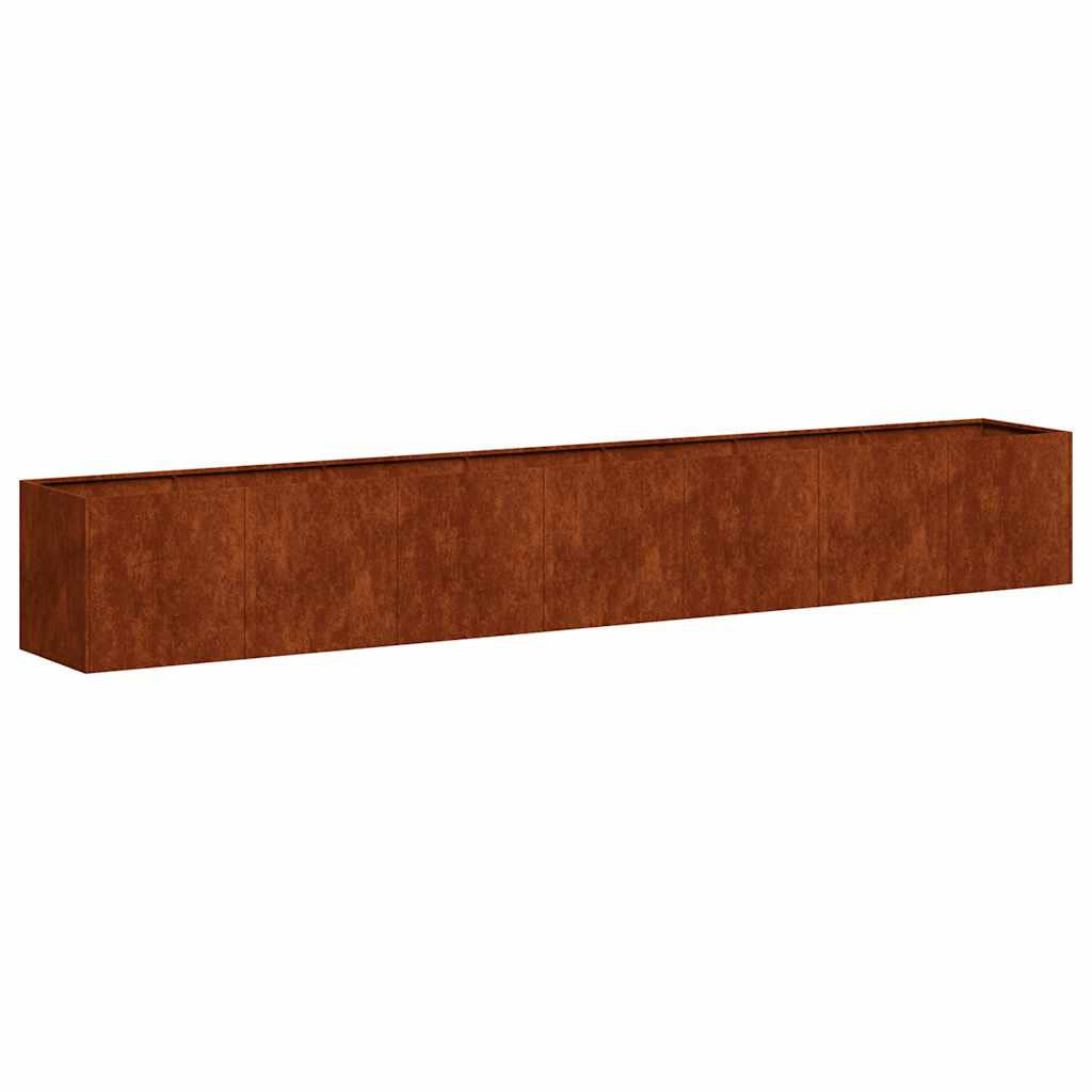vidaXL Pflanzkübel Rost 40x40x280 cm
