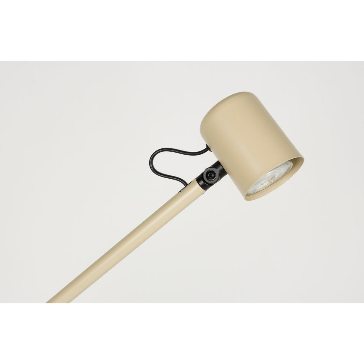 STEHLAMPE Aero Beige - Beige, Metall (57.5/25/120cm) - Housecraft Living