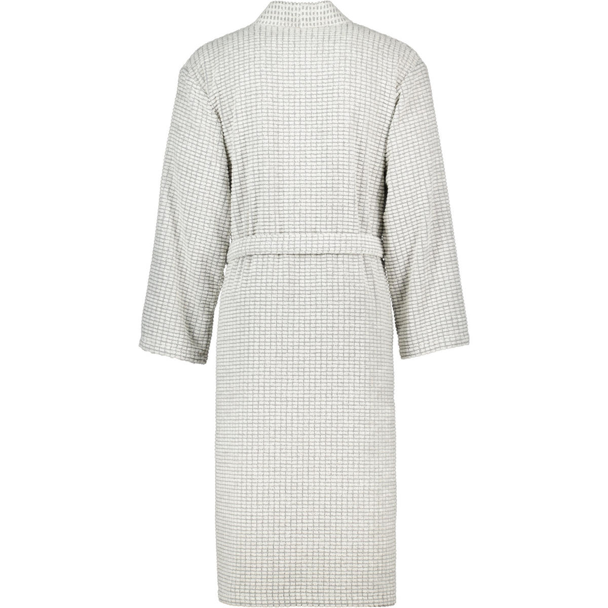 BADEMANTEL HERREN KIMONO KIMONO 6536 NATUR-STEIN - 37 - Beige, Textil (XLnull) - Cawoe