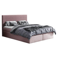 BOXBETT Cosmo - Rosa, Holz (200/200cm) - MIRJAN24
