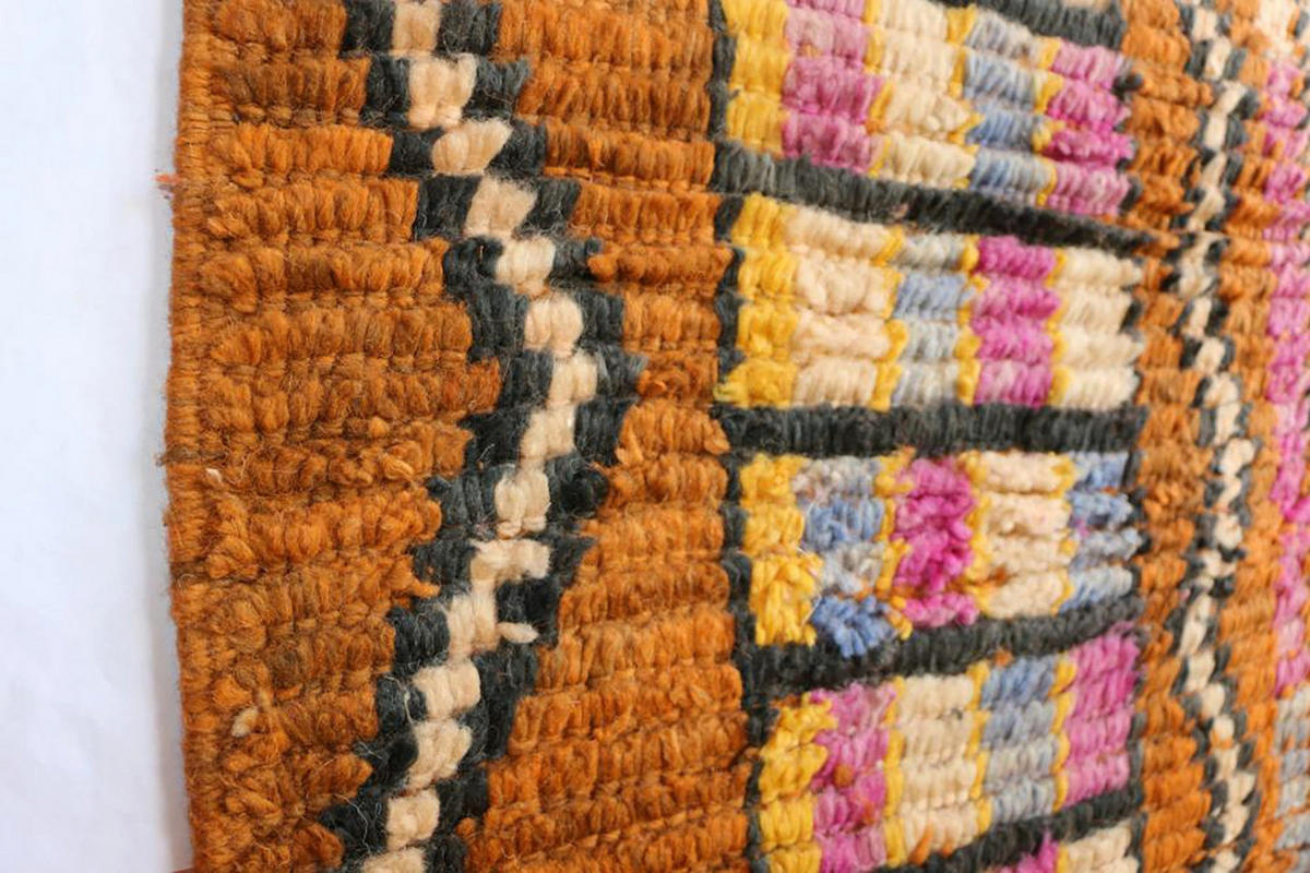 BERBERTEPPICH aus reiner Wolle 74x 596 cm - Multicolor, Naturmaterialien (74/596cm) - AFK Living