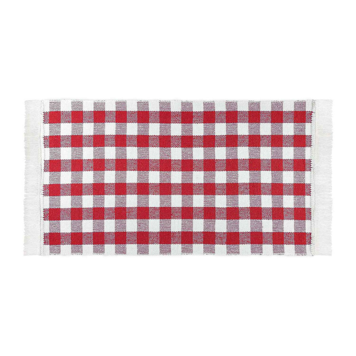 KÜCHENTEPPICH MATRIX - Rot, Textil (50/100cm) - WohnDirect