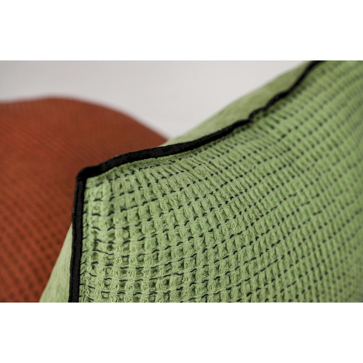 ZIERKISSENHÜLLE FLEX - Grün, Textil (38/38cm) - Schöner Wohnen