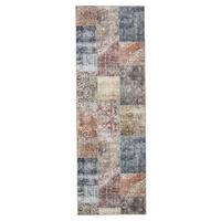VINTAGE-LÄUFER George waschbar 80x240 cm - Multicolor, Kunststoff (80/240cm) - benuta