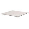 TISCHPLATTE 60 x 60 cm, Terrazzo - Weiß, Kunststoff (60/60/1.25cm) - Oviala