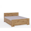 DOPPELBETT Tamiza 160x200 mit lattenrost - Eiche Artisan, Holzwerkstoff (160/200cm) - Ravio