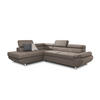 ECKSOFA Schlafsofa Panos In Esito - Beige, Holzwerkstoff/Textil (275/210cm) - Fun Möbel