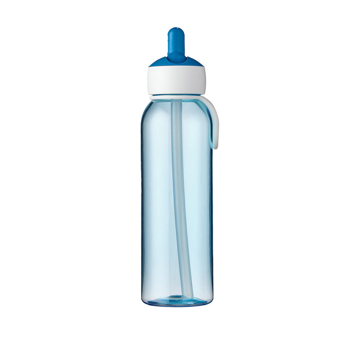WASSERFLASCHE FLIP-UP Campus Blau 500 ml - Blau, Kunststoff (0.5L) - Mepal