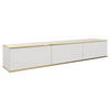 TV-LOWBOARD Oro I - Weiß, Holzwerkstoff (175/30/32cm) - MIRJAN24